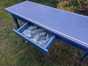 konsola toaletka drewniana