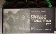 Przygody Czterech Pancernych i psa, 2 części x 8 klisz do  projektor "ANIA"