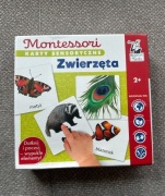 Montessori Karty Sensoryczne Zwierzęta 2+ | Kapitan Nauka | BDB