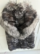 Kamizelka futro naturalne lis 