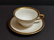 Filiżanka Rosenthal biała ze złoconym brzegiem 1938