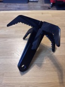 Składana kotwiczka taktyczna czarna duża druk 3D PETG