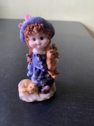 Vintage figurka dziewczynka