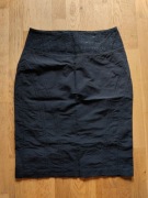 Czarna spódnica reserved, ołówkowa, 36