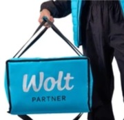 Wolt torba termiczna nowa na ramię