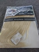 Włosy do przedłużania CLIP IN blond
