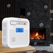 Czujnik czadu Aiwa detektor tlenku węgla bezprzeowodowy certyfikowany