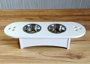  Stojak na miski dla psa półokrągły  KR-10-2