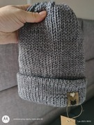 Czapka wełniana z wełny 95% ręcznie robiona, handmade 