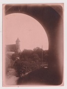 Olsztyn Wiadukt  Zamek 1930r. FOTOGRAFIA wymiarach ok. 83 x 111 mm  f824