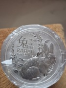 Rok królika RAM 1oz. 2023 r 999Ag