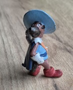 Figurka gumowa PRL pies muszkieter lata 80 Trzej Muszkieterowie retro