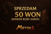 METIN2 RUBY KIRIN 50 WON WONY 50W YANG