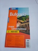 Bułgaria, mapa samochodowa.