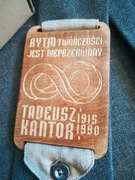 Tadeusz Kantor Krawat Botonasze