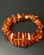 Bransoletka z naturalnego bursztynu baltyckiego