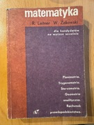 MATEMATYKA DLA KANDYDATÓW NA WYŻSZE UCZELNIE cz.II