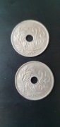 Belgia 25 centymów 1921 rok ( E,Q )