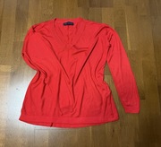 Czerwony sweterek Marks&Spencer 36