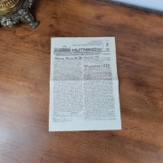 Biuletyn informacyjny Solidarność Hutników z 1986 roku