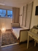 Pojedyncze łóżko w stylu Ludwika