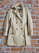 beżowy trencz * STRADIVARIUS