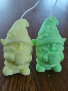 Zestaw 2 Świec z Wosku Sojowego Skrzat Krasnal 