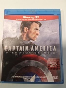 KAPITAN AMERYKA PIERWSZE STARCIE (BLU-RAY 3D+2D) POLSKIE WYDANIE