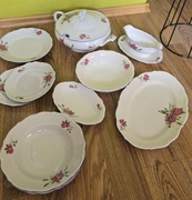 Serwis obiadowy (niepełny) porcelana Bogucice, 11 elementów