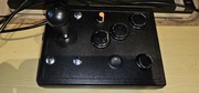 Nowo zbudowany lewo ręczny Joystick arkadowy do komputera Amigi Atari DB9.
