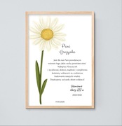 Prezent dla nauczyciela szkoła przedszkole Żlobek zakończenie roku ramka a4