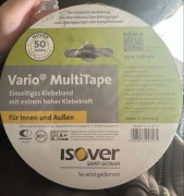 Taśma ISOVER Vario MultiTape 60mm x 25m | Nowa | Paroizolacja