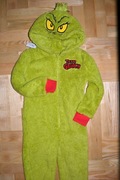 15^ The Grinch strój przebranie piżama 4/5 Lat_104/110 cm