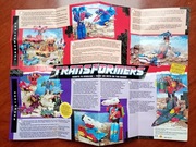 TRANSFORMERS - KATALOG reklamówka 1991 plakat komiks