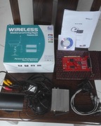 Komplet: kamera, odbiornik, karta DVR.