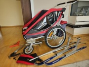 Przyczepka rowerowa z amortyzacją - Chariot Cougar 2