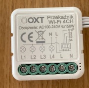 Przekaznik Wi fi 4CH tuya smart life