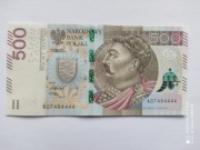 Banknot 500 zł