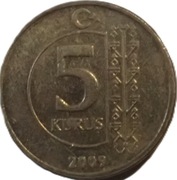 Turcja 5 kurus z 2009 roku - OBEJRZYJ MOJĄ OFERTĘ