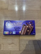 czekolada mleczna marki Choceur model Trauben Nuss