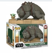 Funko POP Star Wars: Księga Boby Fetta - Grogu z Rancor 587 Nowa 
