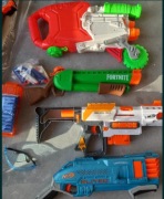 Karabiny NERF na naboje i wode