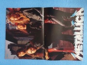 METALLICA, SISTERS OF MERCY, BRYAN ADAMS - plakat z czasopisma BRAVO