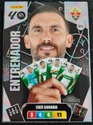 KARTA PIŁKARSKA - Eder Sarabia - Entrenador