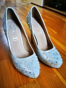 Buty + gratis (szpilki srebrne) 