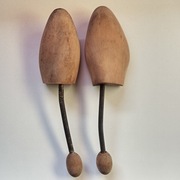 Prawidła do butów drewniane bardzo stare 