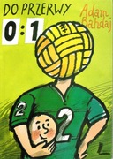 Do przerwy 0:1 Adam Bahdaj
