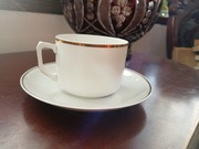 Ćmielów przedwojenny Gniezno Duo herbaciane filiżanka ze spodkiem