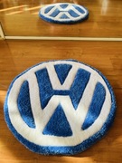 Dywan Dywanik - logo Volkswagen -Ręcznie robiony- promocja-prezent urodziny