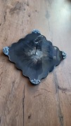 Rękodzieło Patera z żywicy epoksydowej Handmade czarna